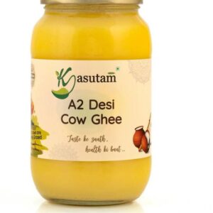 Kasutam A2 Cow Ghee Glass Bottle