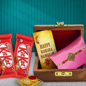 Midiron Wooden Rakhi Box