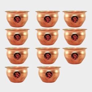 Copper Pot Gangajal Set (11 pcs)