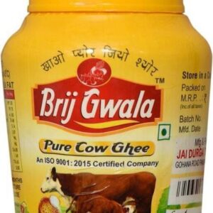 Brij Gwala Cow Ghee Mason Jar