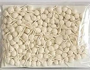 On Blow Off-White Round Phool Batti (Pack of 150)