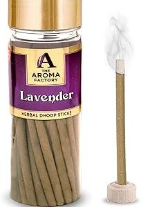 The Aroma Factory Lavender Dhoop Jar (100g)