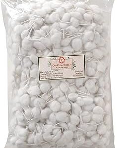 Om Phool Batti Cotton Wicks for Diya (500 Pcs)