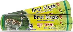 Dhoop Chaon Brut Musk Sticks (Pack of 2)