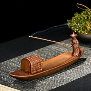 Ekhasa Ceramic Agarbatti Stand with Ash Catcher