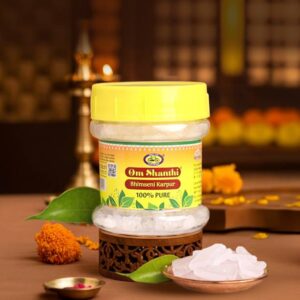 Cycle Om Shanthi Camphor 50g Jar