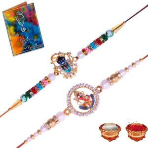 Dreamliv Gold Chawal Roli Set