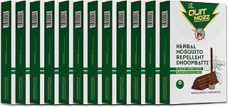 QUITMOZZ Herbal Mosquito Repellent (Pack of 12)