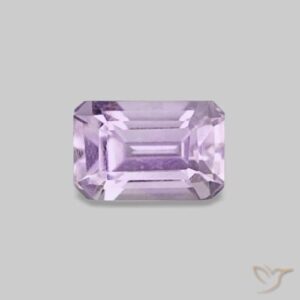 0.60ct Violet Amethyst Emerald Cut