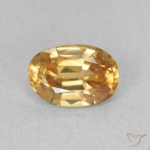 0.66ct Yellow Zircon Oval